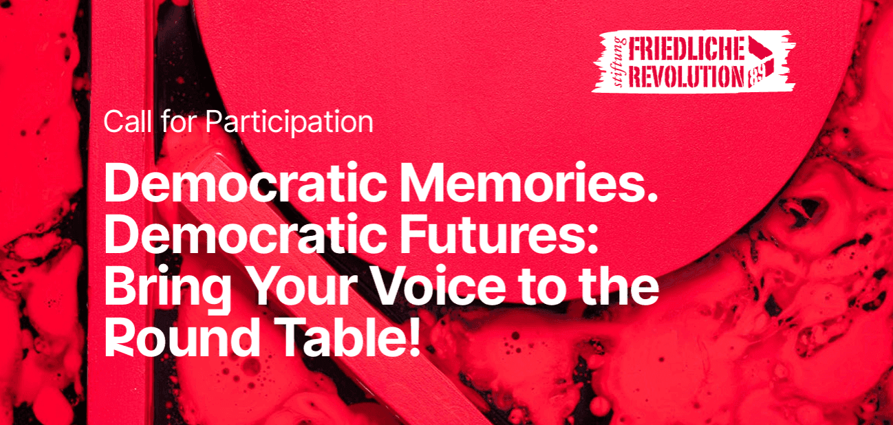 Міжнародная канферэнцыя пра правы чалавека і дэмакратыю Democratic Memories. Democratic Futures
