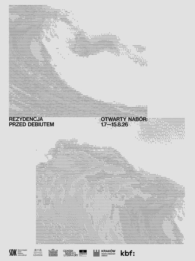 Cover for Rezydencja przed debiutem — літаратурная рэзідэнцыя ў Гданьску