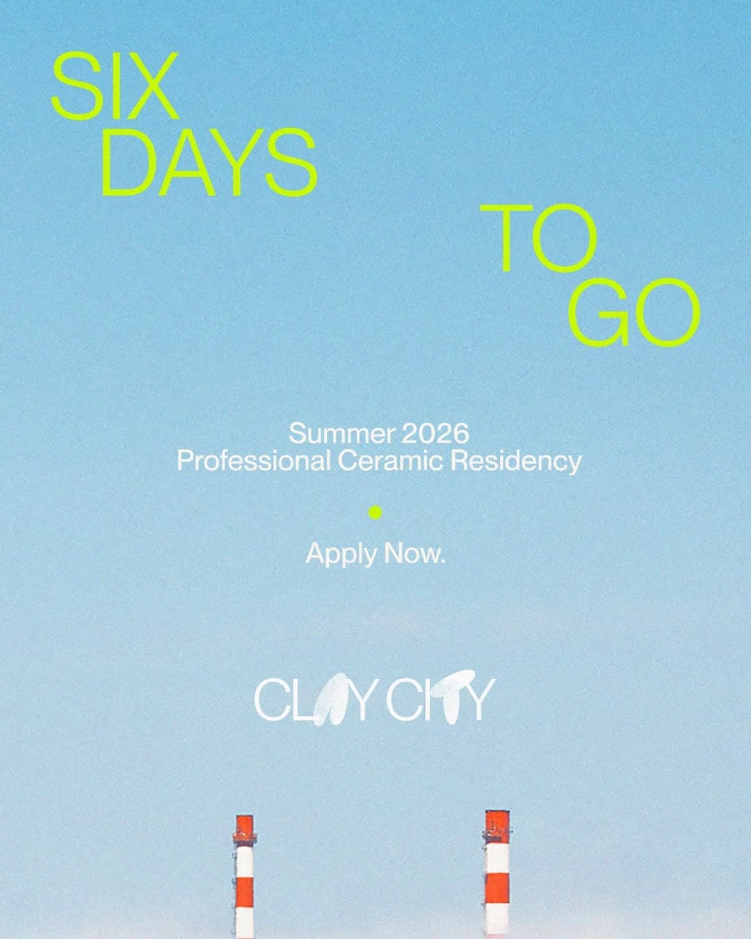 🟡🟡 Only 6 days left to apply 🟡🟡Applications are open until 19 March for our Clay City Profes
