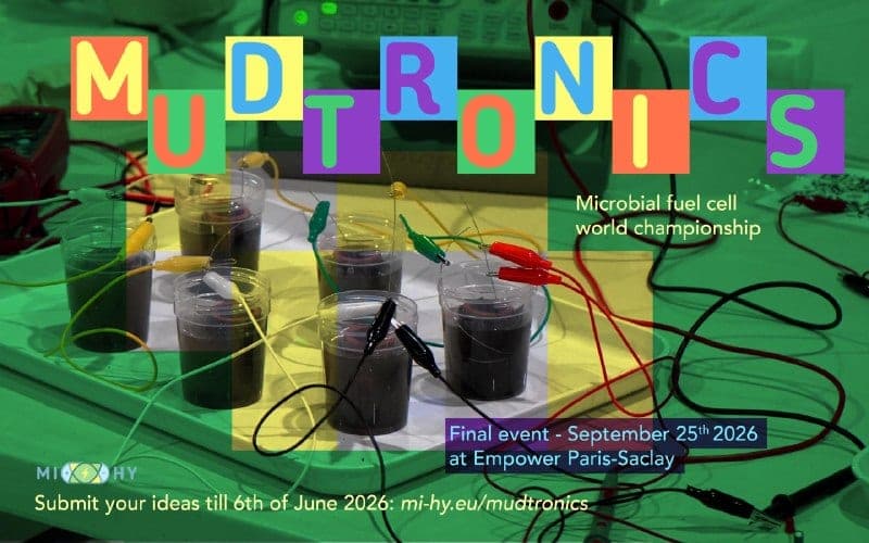 Cover for MudTronics — конкурс пра мікробныя паліўныя элементы