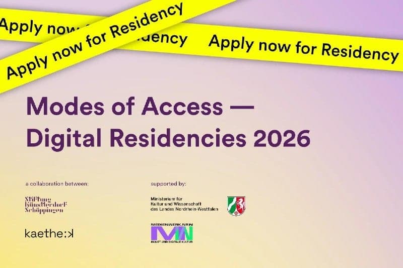 Cover for Modes of Access — Digital Residencies 2026