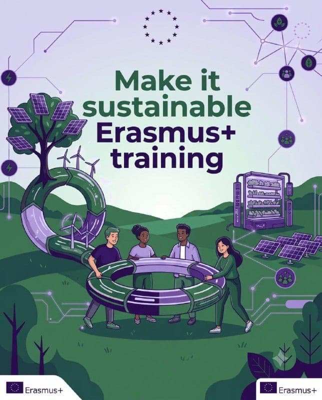 Cover for Make it sustainable! — Erasmus+ трэнінг пра экалогію і ўстойлівае развіццё