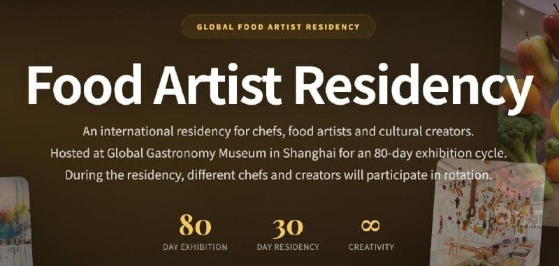 Cover for Global Food Artist Residency