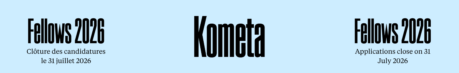 Kometa Fellows — 10 000 еўра на журналісцкі, літаратурны або фатаграфічны праект