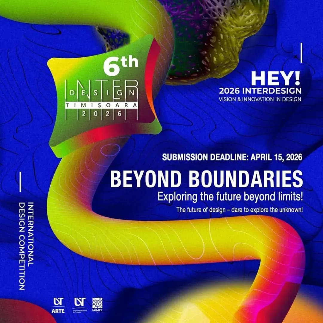 The 6th International Interdesign Exhibition 2026 in Timișoara Romania 🇷🇴🇷🇴🇷🇴Theme Bey